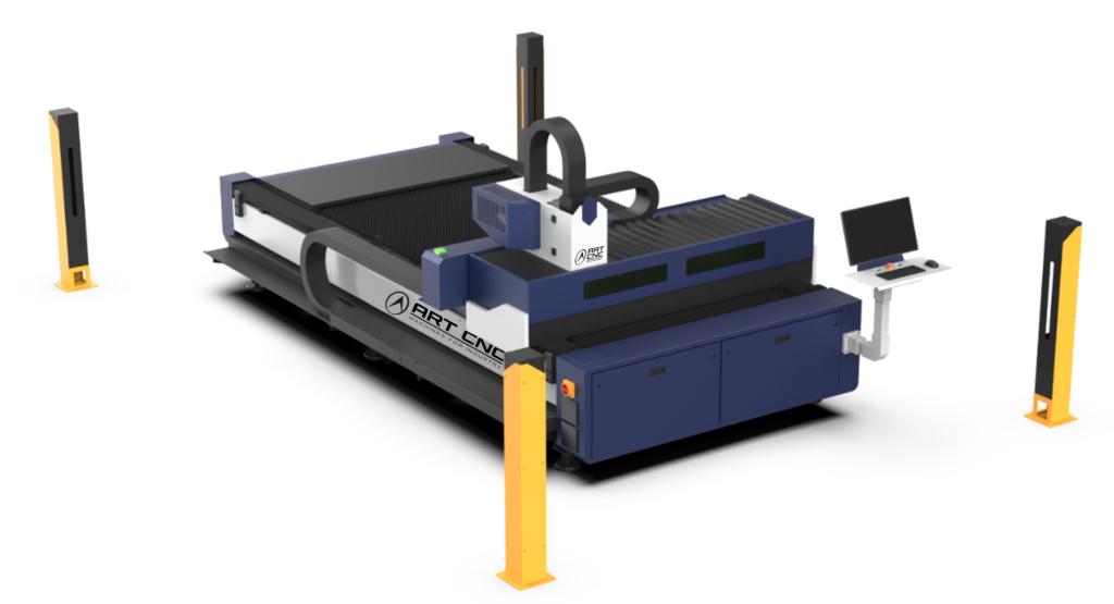 C3015V & C4020V Single Bed Lasers with Safety Shield