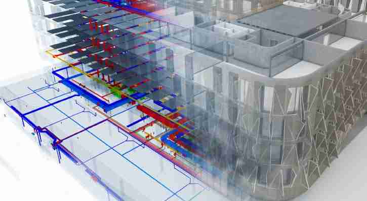 BIM model data used for Metaltek XB1200 production