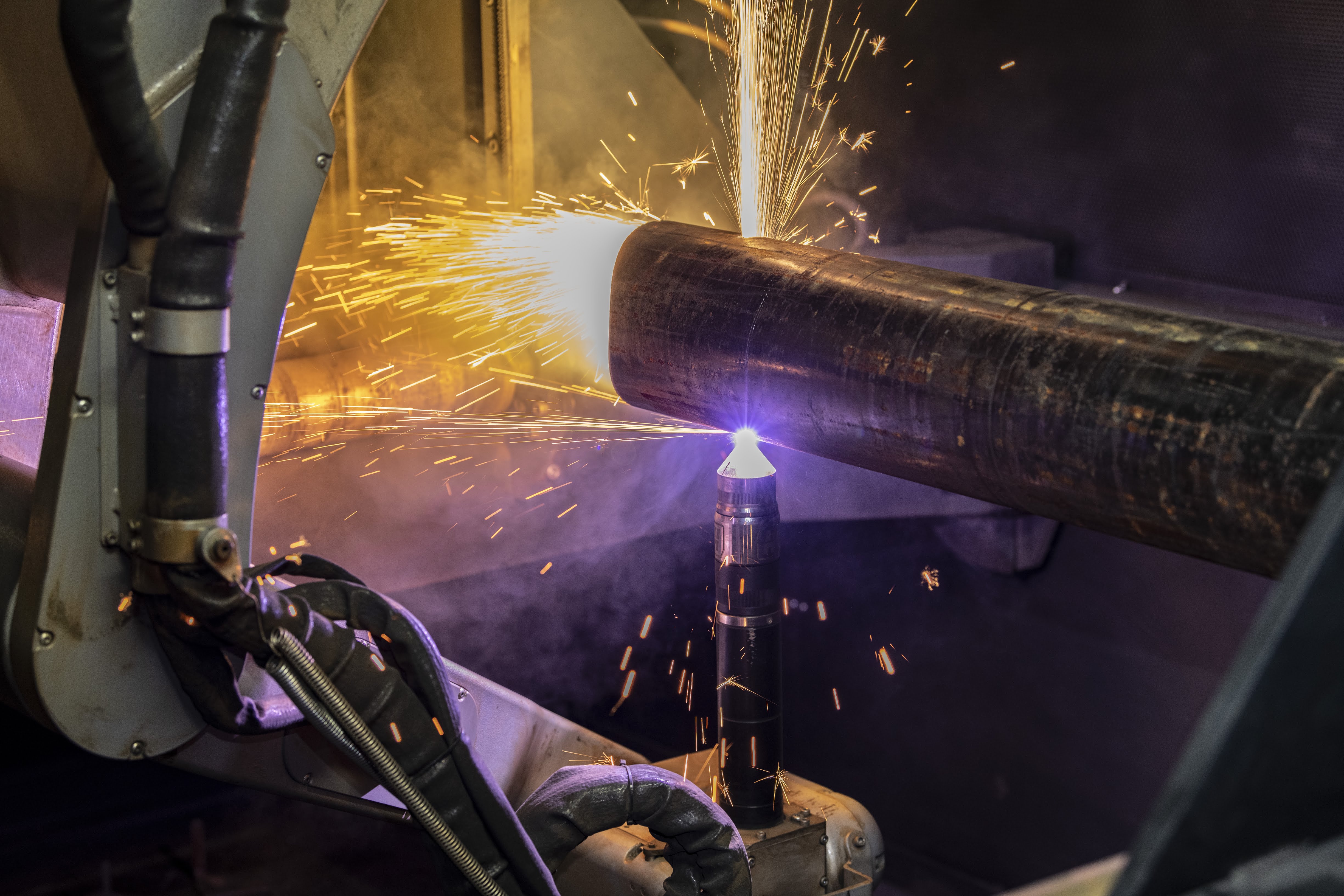 Metaltek XB1200 processing pipe and CHS components